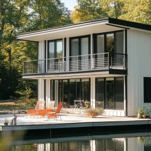 Aqua Vista: Retro Reflection Retreat