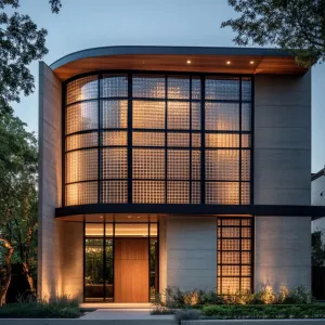 Glass Block Brilliance: The Modern Luminous Cube