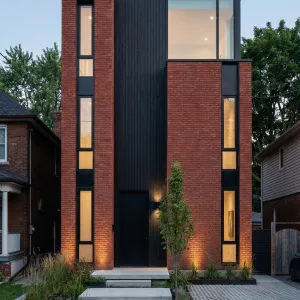 Vertical Ember Brick Tower