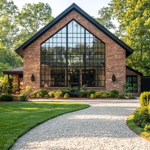 Brick Beauty with a Windowed Soul