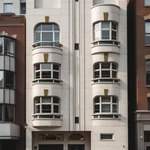 Vertical Marvel: Art Deco in Motion