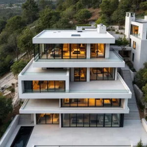 Stacked Horizons on Concrete Slabs