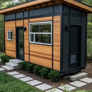 Contemporary Cedar Cube Oasis