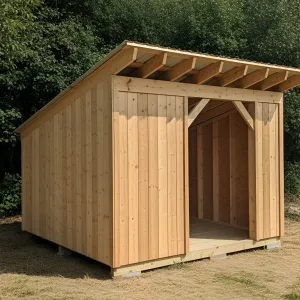 The Wooden Wedge: A Leisurely Lean-To