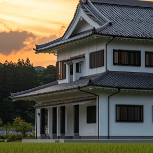Serene Pagoda Palace at Twilight