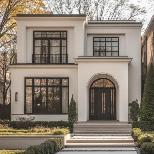 Modern Neoclassical Charm with a Double Dose of Class