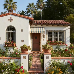 Charming Blooms and Terracotta Dreams