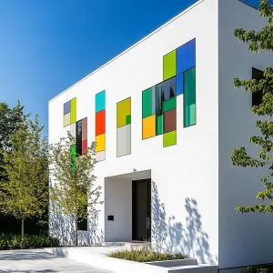 Geometric Color Carnival Residence