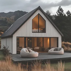 Cozy Barn Retreat with a Mountain Backdrop