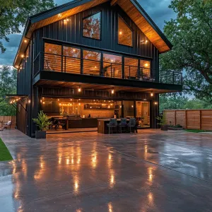 Sophisticated Charm: A Glimpse of the Modern Barndominium