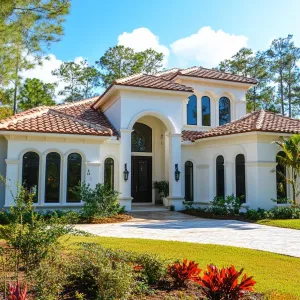 Sunlit Serenity: A Villa With Arched Elegance