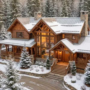 Cedarlight Winter Lodge Sanctuary