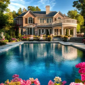 Luxurious Poolside Retreat