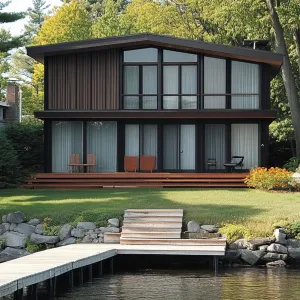 Lakeside Zen: A Seventies Haven