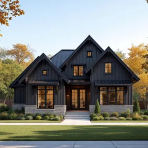 A Gabled Glee Under Sapphire Skies