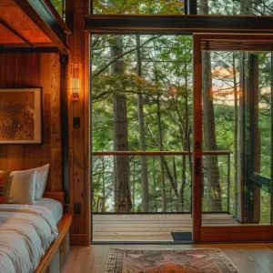 Cabin With Retractable Walls
