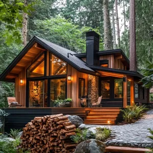 Charming Cabin Amidst the Forest