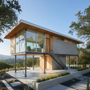 Modern Oasis on Stilts