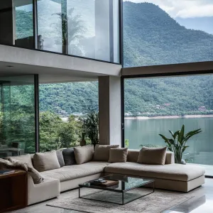 Lakeside Luxury: A Lounge with Altitude
