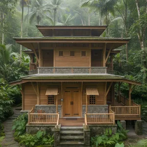 Moss-Crowned Rainforest Villa