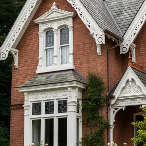 Victorian Brick Splendor: A Gable Getaway