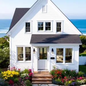 Coastal Charmer with Burst of Blooms