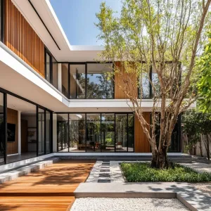 Preview of Glass and Green: The Thai Courtyard Haven