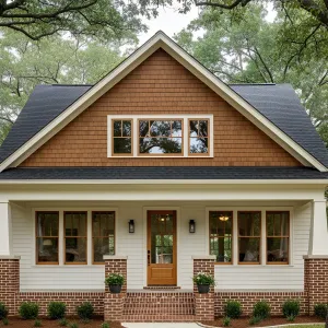 Cozy Nook with Brick Accents and Leafy Embrace