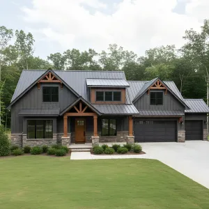 Forest Hideaway with Architectural Flair