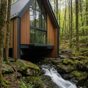 Streamstrider Cabin Above Forest Rapids