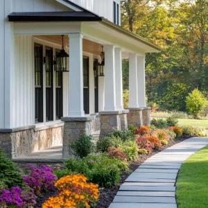 Front Porch Charm: A Modern Farmhouse Escape