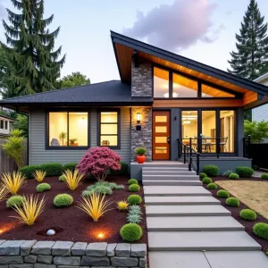 A-Frame Wonder with Vibrant Frontage