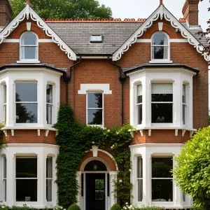 Majestic Victorian with Ivy Embrace