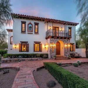 Sunset Stone Splendor: Arizona’s Architectural Allure
