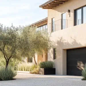 Warm Earth-toned Stucco Walls