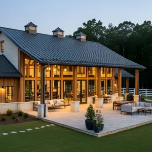 Barnside Haven with a Breezy Embrace