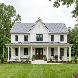 Country Porch Haven With Fresh Farm Flair