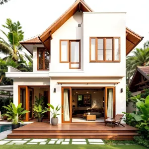 Kerala Charm: Sunlit Retreat Amidst Lush Greens