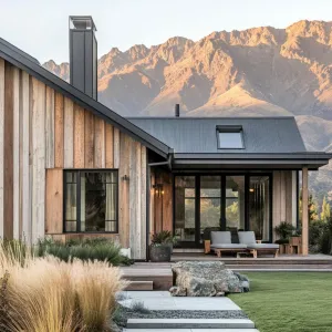 Mountain Dream House: Modern Rustic Retreat