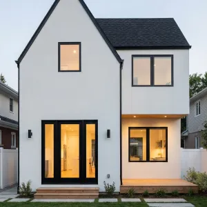 Bright Gable Patio Modern Dwelling