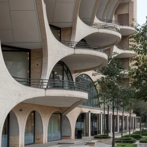 The Curved Carnival: A Dance of Modern Arches