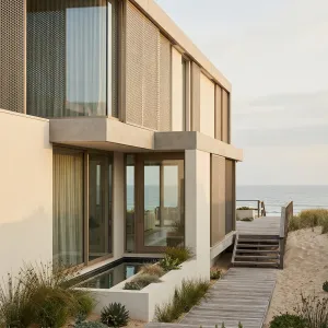 Dunefront Minimalist Boardwalk Residence