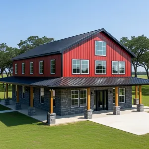 Radiant Ruby Ranchhouse