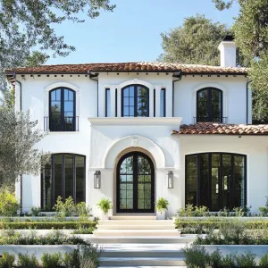 Grand Entryway to Italian Sophistication