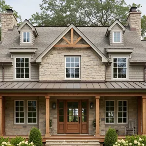 Stone Story: The Rustic Revival Residence