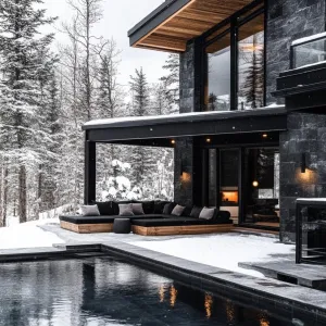 Snowy Marvel: A Chic Winter Escape