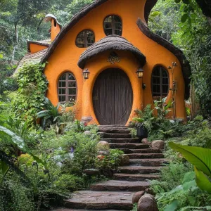 Whimsical Cottage in the Woods