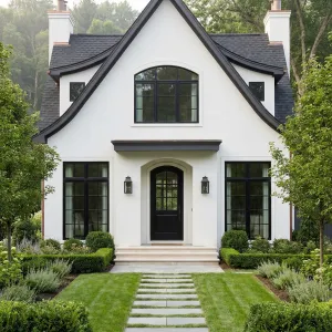 Chic Gabled Cottage With Garden Path