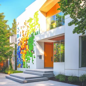 Technicolor Tiled Treasure