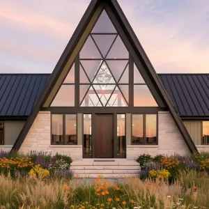 A-Frame Brilliance: The Stony Glass Illusion